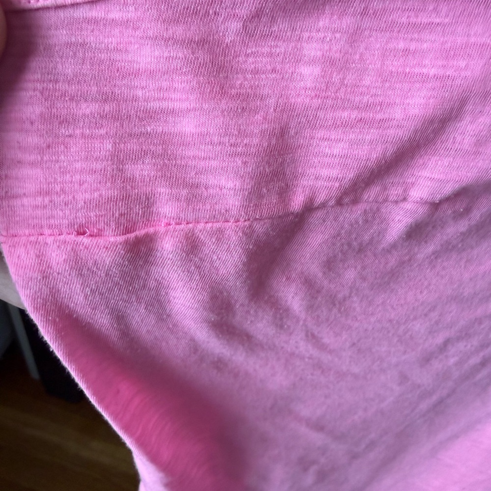 Lilly Pulitzer Pink Ruffled Tank Top - Picture 4 of 5